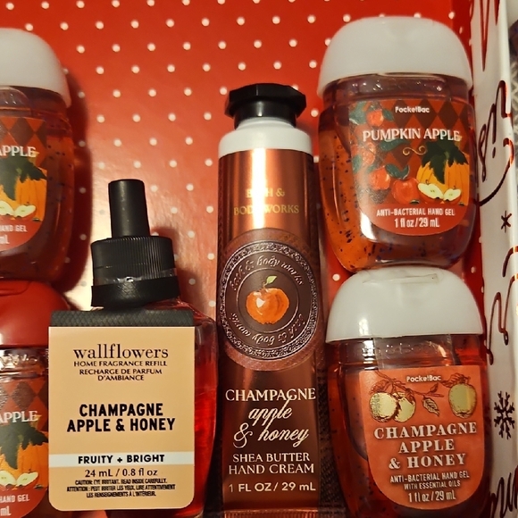 Bath & Body Works Pumpkin Apple & Champagne Apple Honey Collection - Picture 3 of 3
